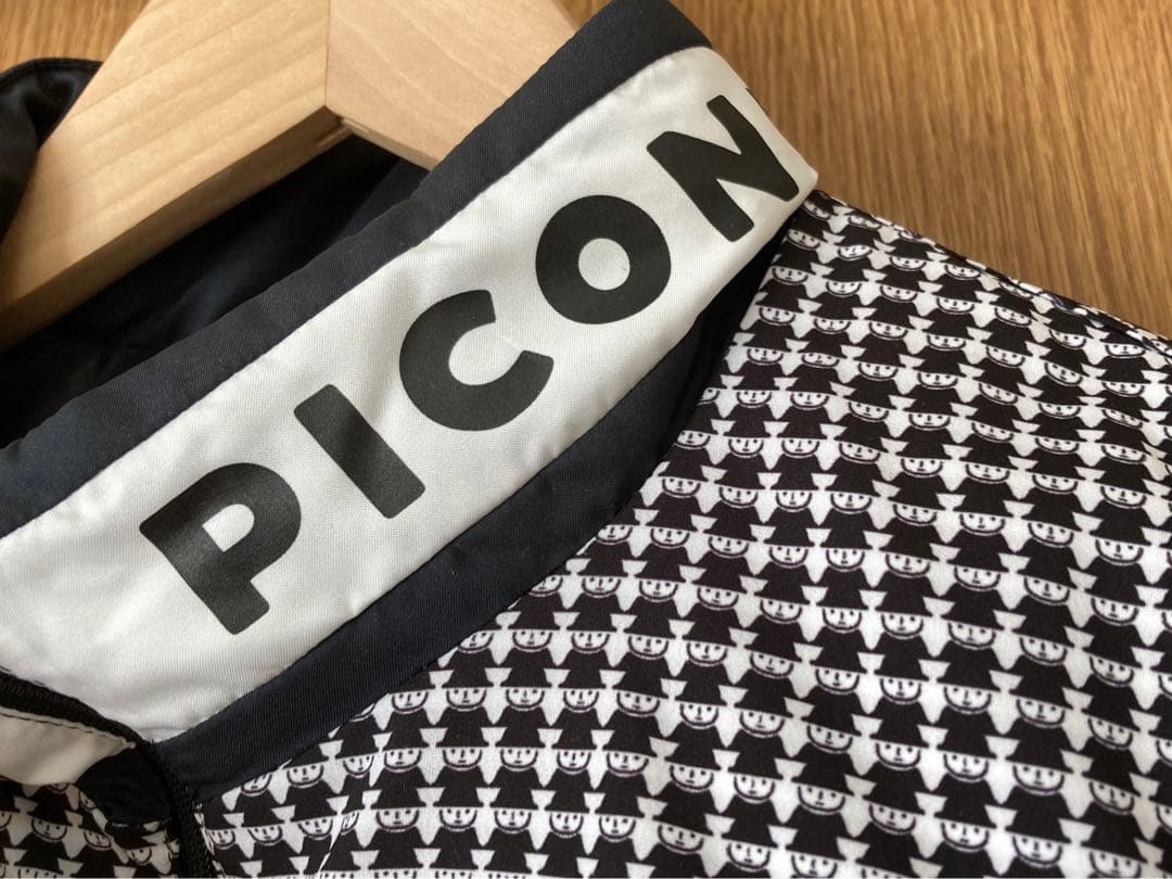 5.3万♡超美品♡ ピッコーネ CLUB ダウンベスト 中綿 ジャケット 黒 白