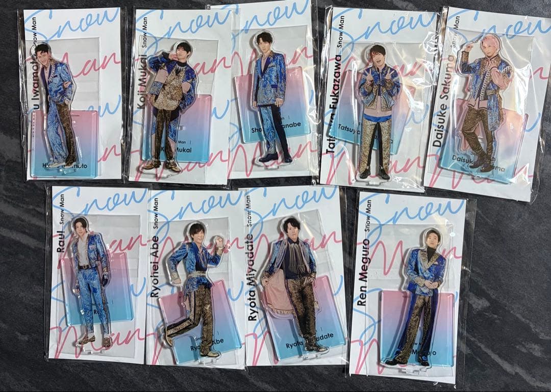 Manアクリルスタンド 9体セット