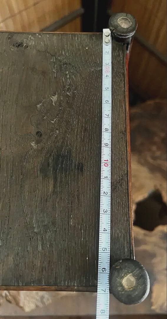 時代 古木 竹工細工 中型 花台 香台 盆栽台