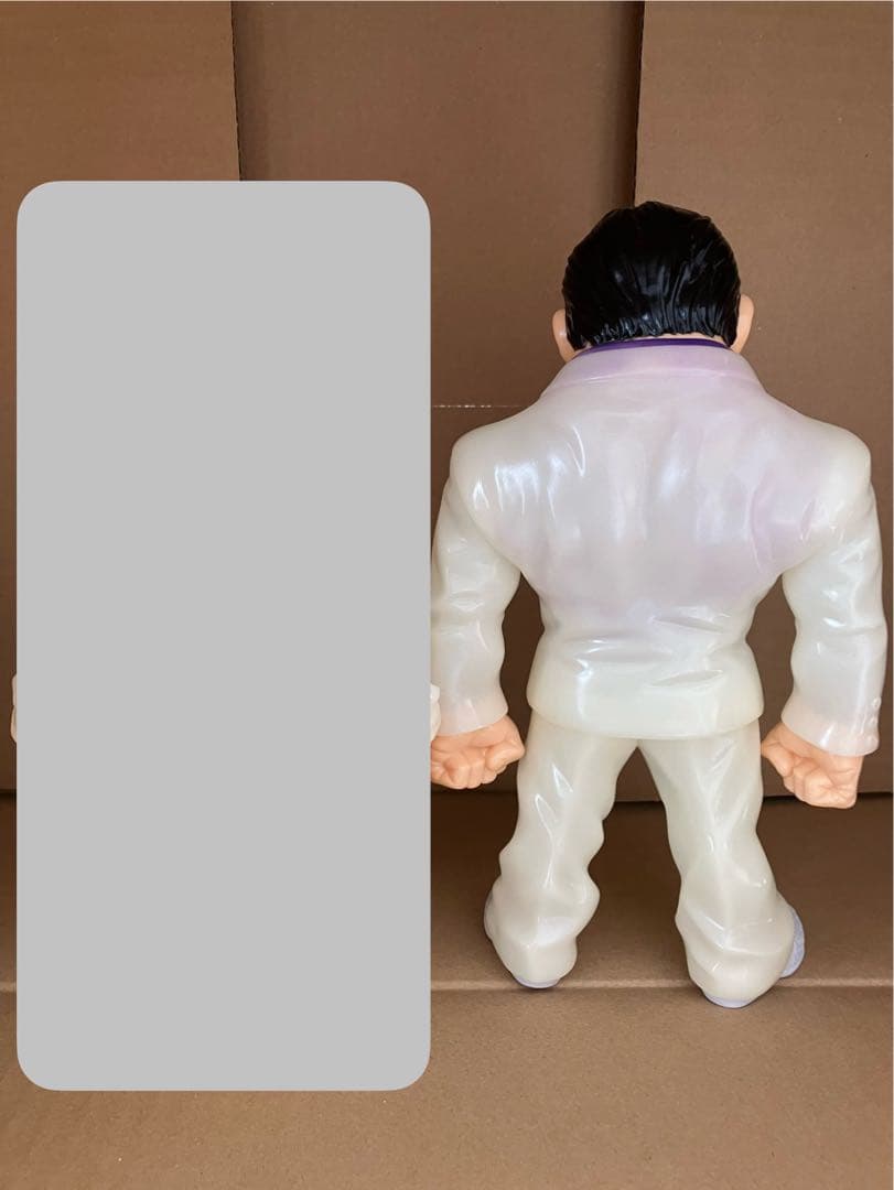 花山薫　愚地独歩　レッドシャーク　ソフビ　蓄光　セット