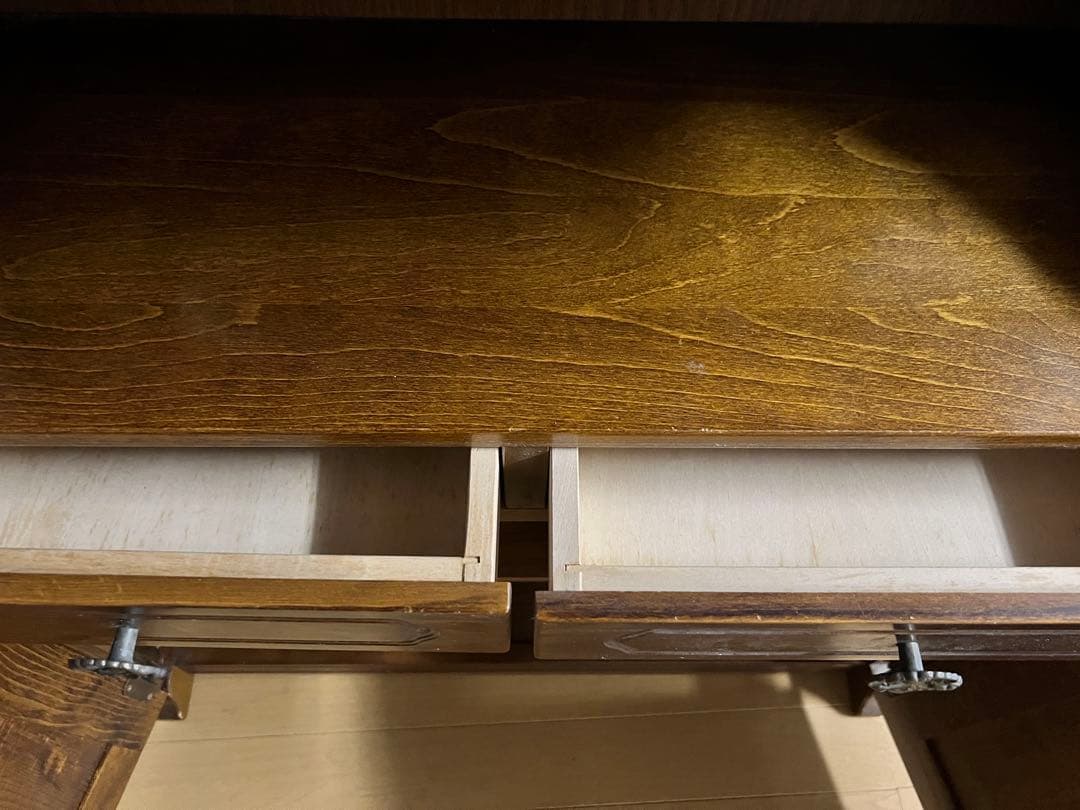 karimoku カリモク コロニアル 電話台 レトロ アンティーク　送料込み