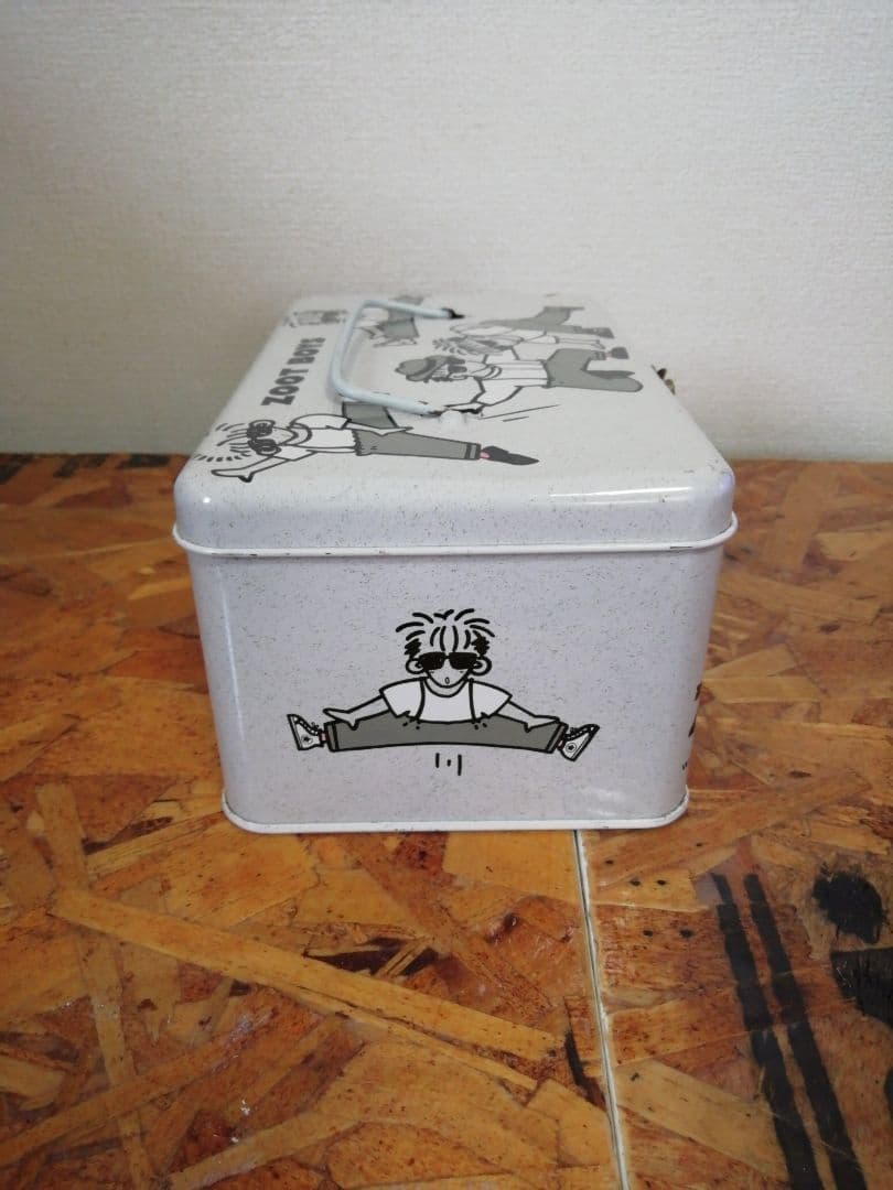 昭和レトロ　ファンシー　ZOOT BOYS　スチールボックス　超レア