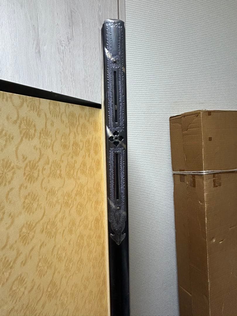 茶道具 水屋屏風 屏風 4枚折 間仕切