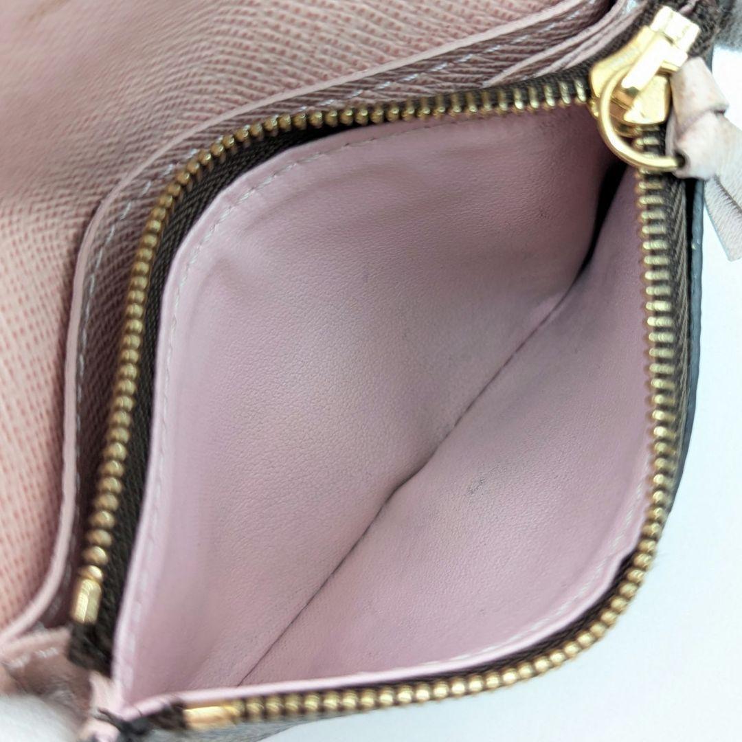 【美品】ルイヴィトン モノグラム ポルトモネ ロザリ ケース 財布