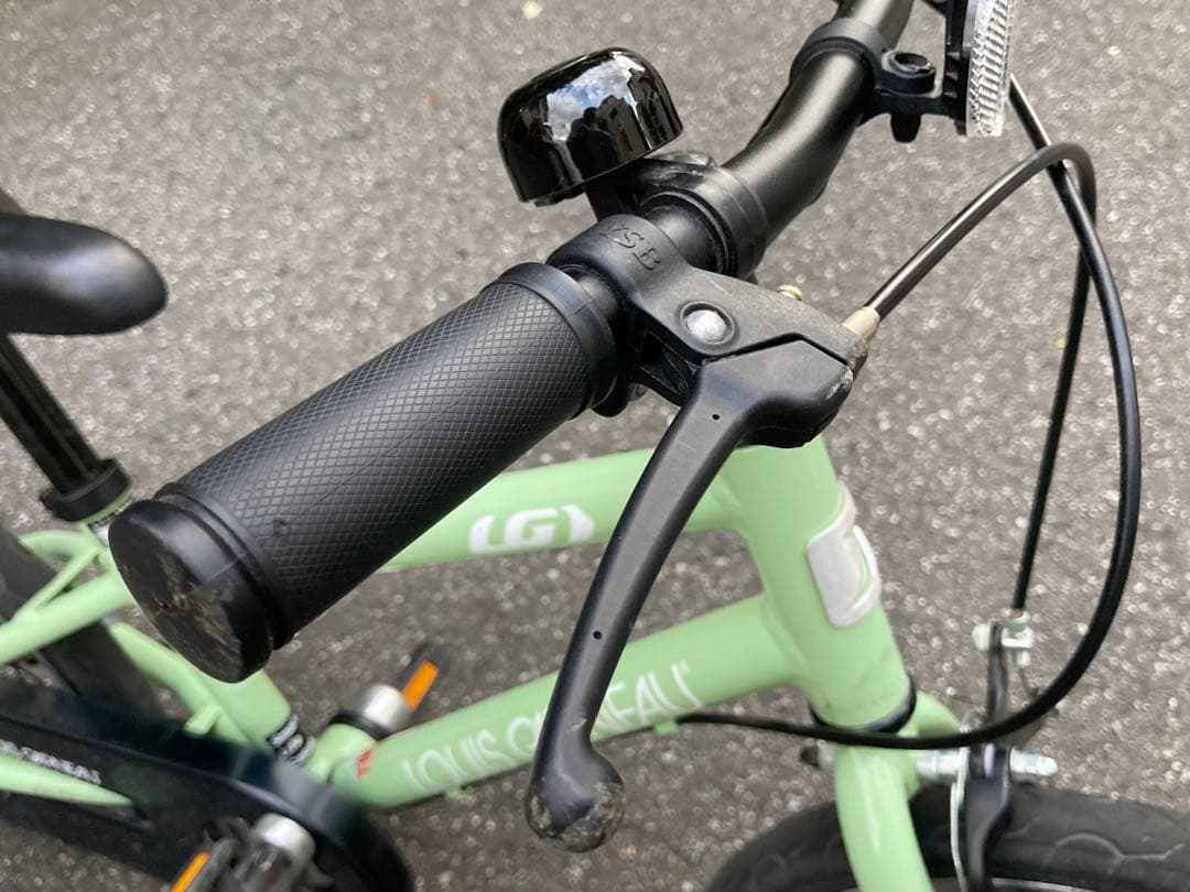 【ルイガノ】キッズバイク K16lite 16インチ グリーン 送料込み