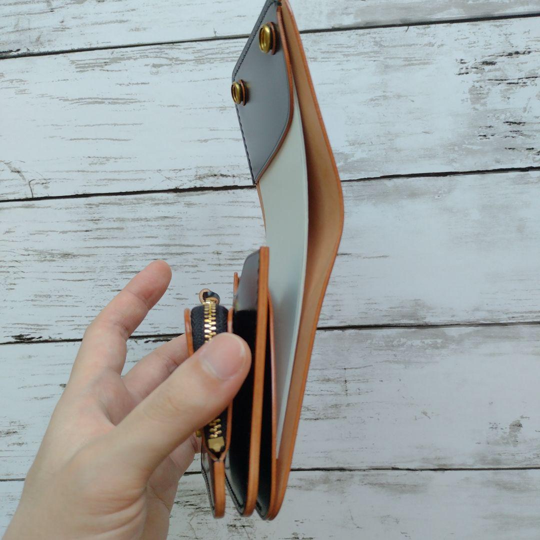 訳あり　総コードバン　ショートトラッカー　ウォレット