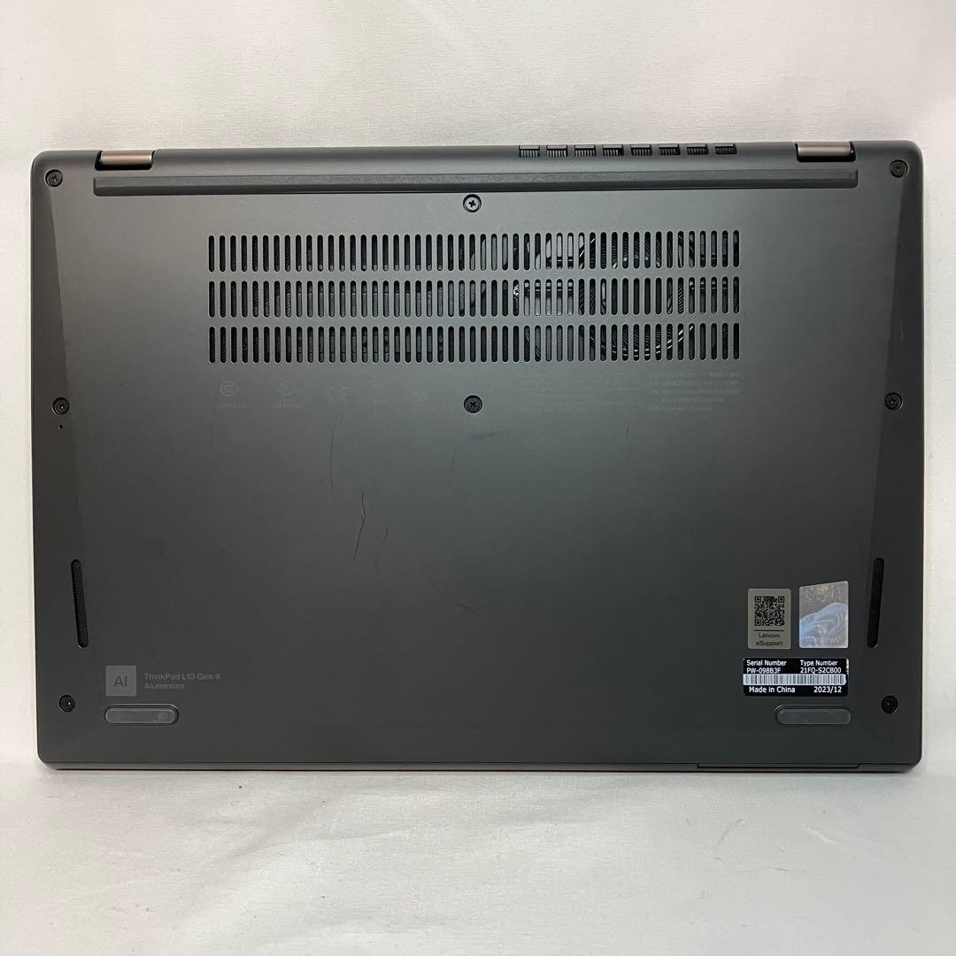 準美品 ThinkPad L13 Gen4 Ryzen5 16GB 512GB
