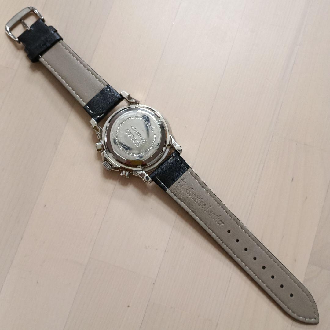 SEIKO Premier クロノグラフ 腕時計　二次電池交換済み