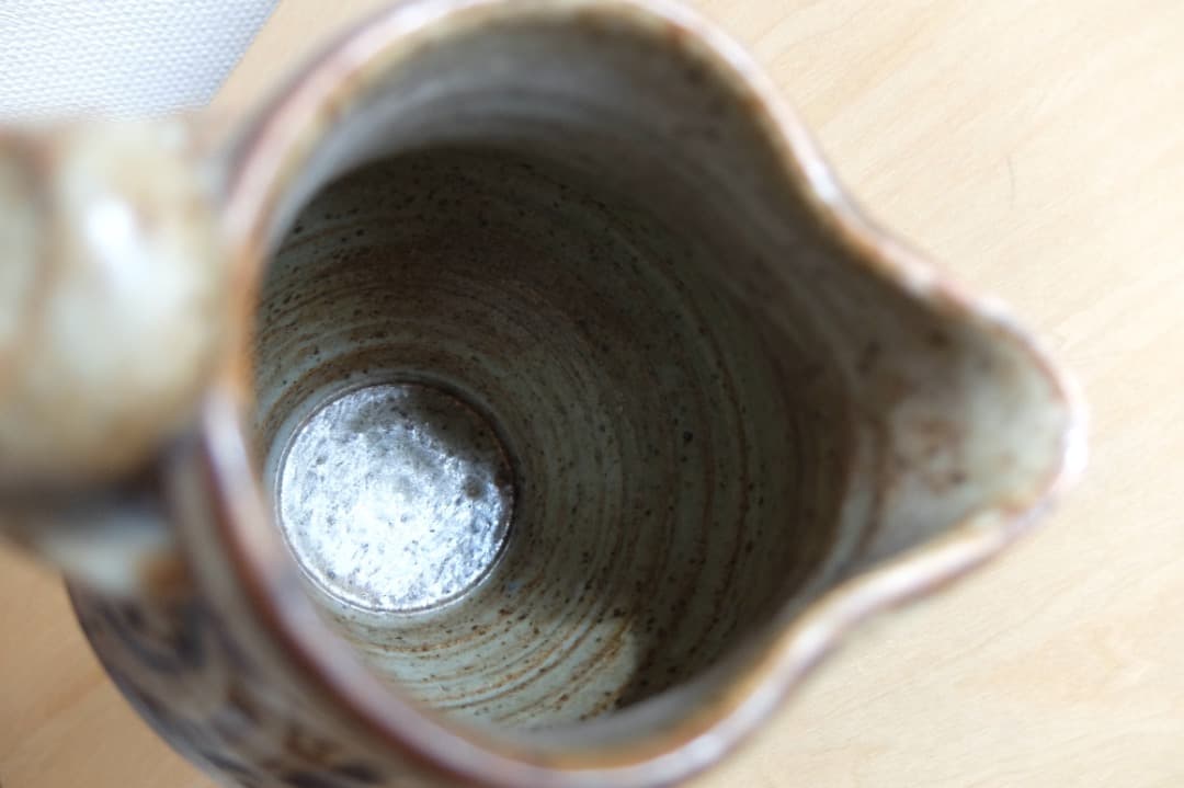 ロイ・マーティン＆千恵子作 ジャグ・水差 、カラフェ、デキャンタ、花器としても