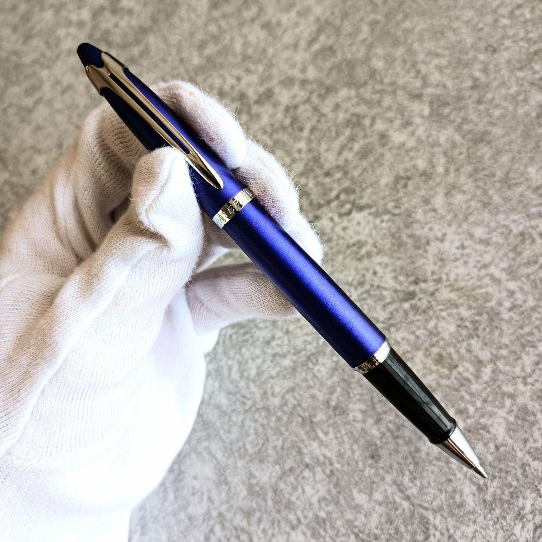 廃盤品! WATERMAN ウォーターマン ボールペン 支持棒 深海ブルー!