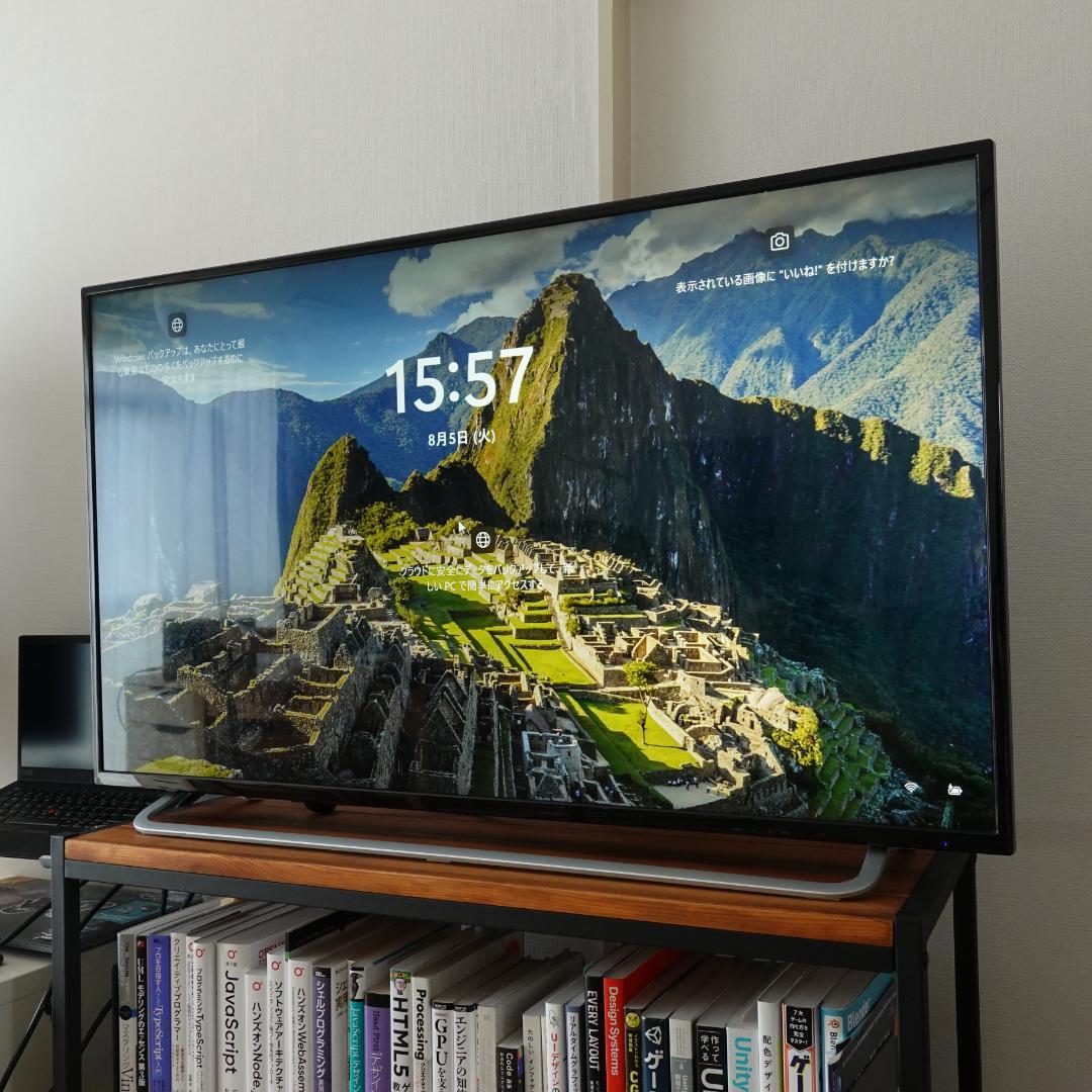 43インチ 4Kディスプレイ EX-LD4K431DB