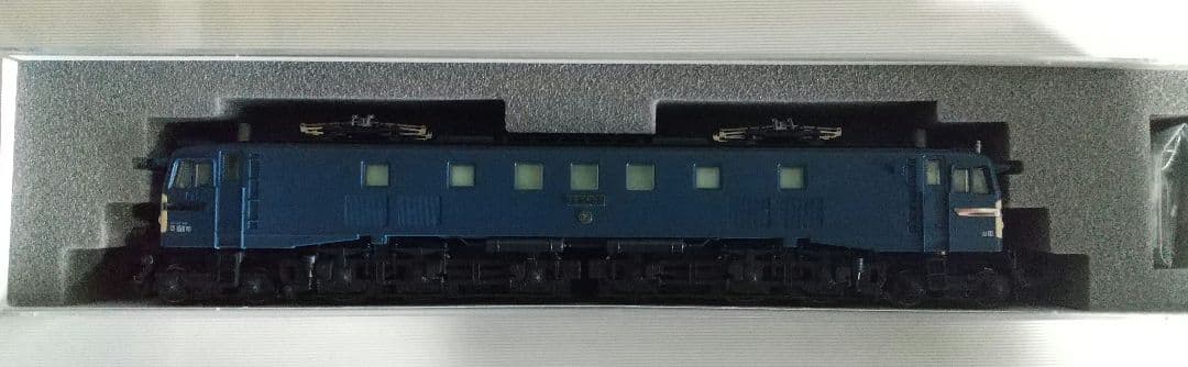 新品未使用 KATO 3056 EF58-35　長岡運転所　ブルー