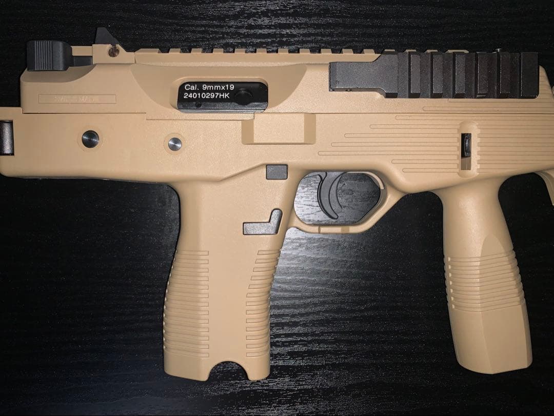 KWA MP9 GBB FDE 中古 ANGRY GUN製サプレッサー付き