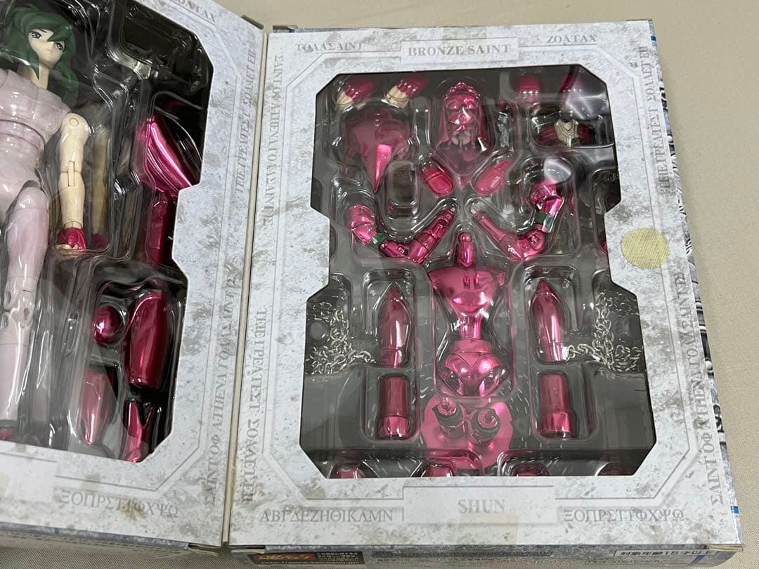 聖闘士聖衣神話　最終青銅聖衣　５体・ディスプレイスタンド　セット