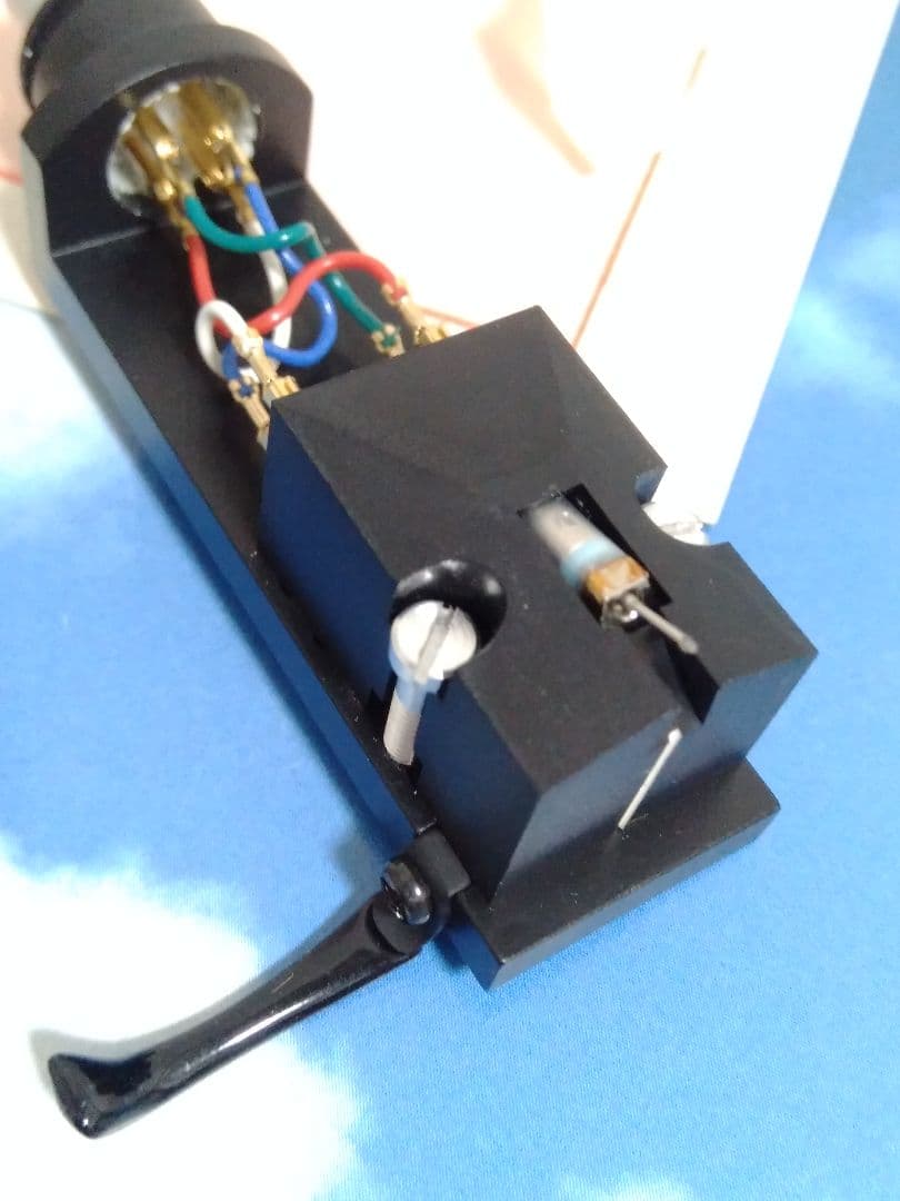 デノン MCカートリッジ DL-103 ヘッドシェルAT-MG10 再生音質優秀