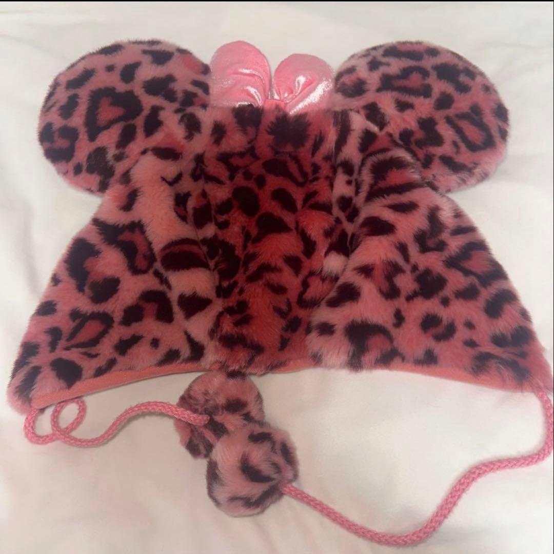 ディズニー ヒョウ柄 ファンキャップ