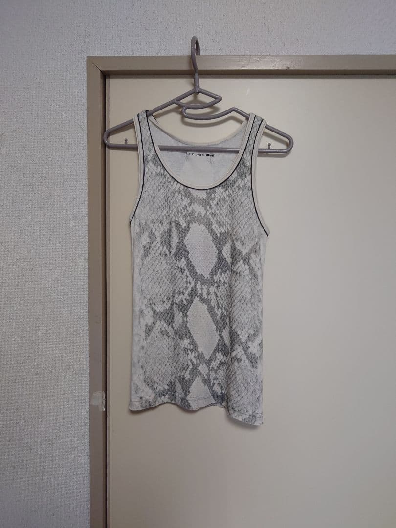 IFSIX WAS NINE ヘビ柄 タンクトップ