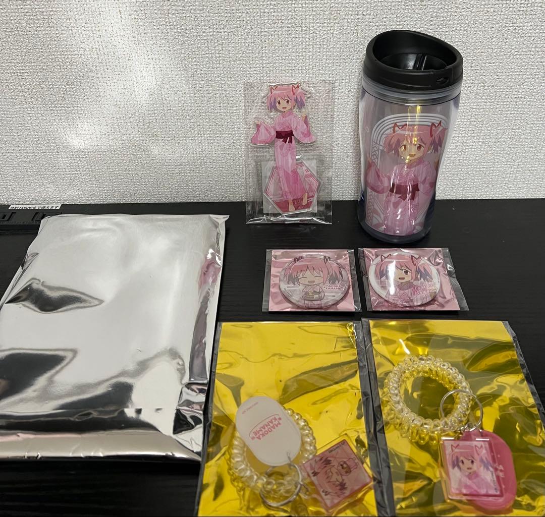 魔法少女まどか★マギカ　極楽湯　コラボ　鹿目まどか　7点セット