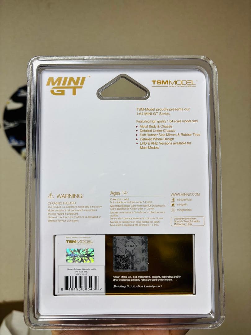 48台 MINI GT 日産 180sx LBWK 東京オートサロン 限定