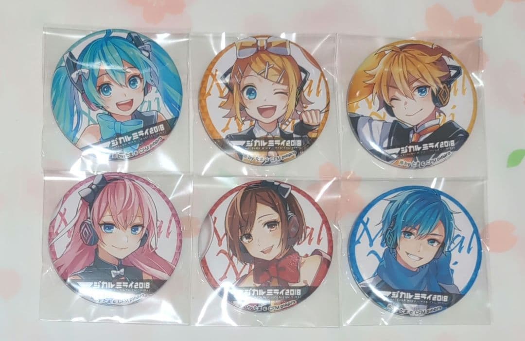 マジカルミライ2018 缶バッジ