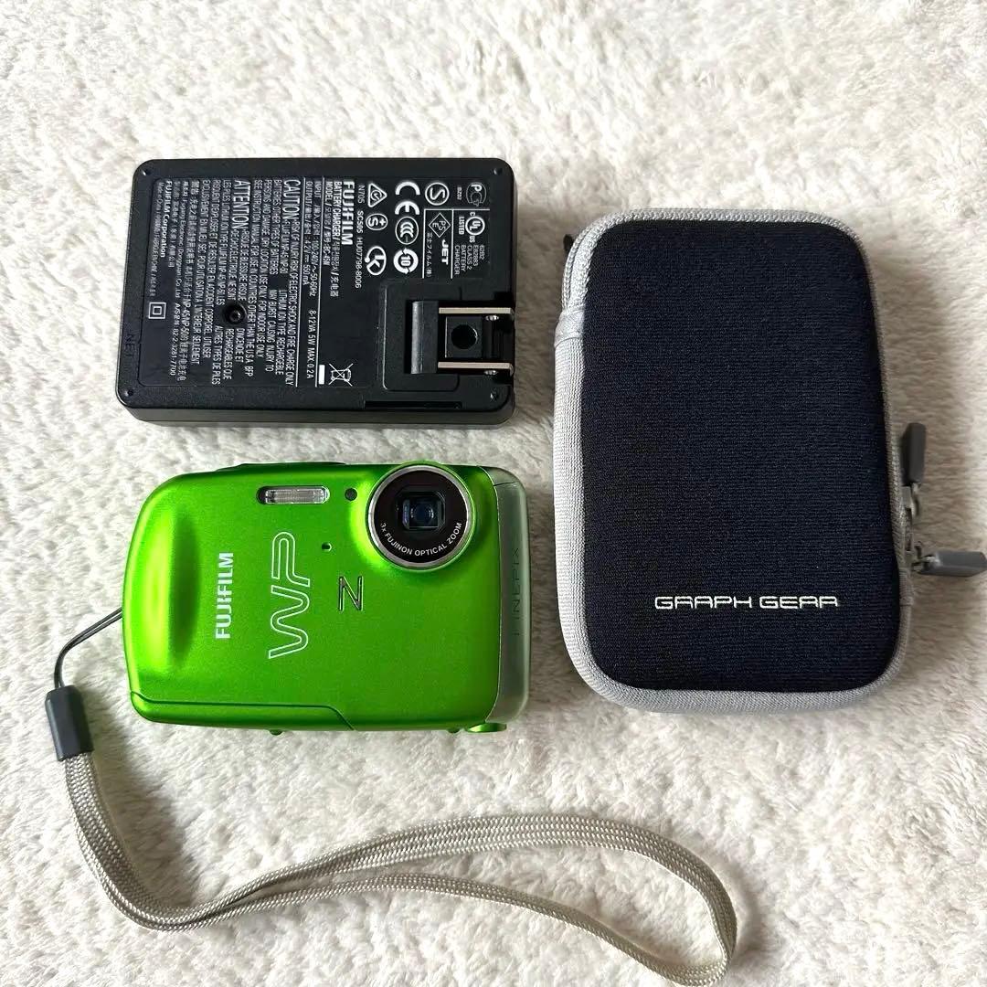 FUJIFILM FinePix Z33WP デジカメ グリーン 緑