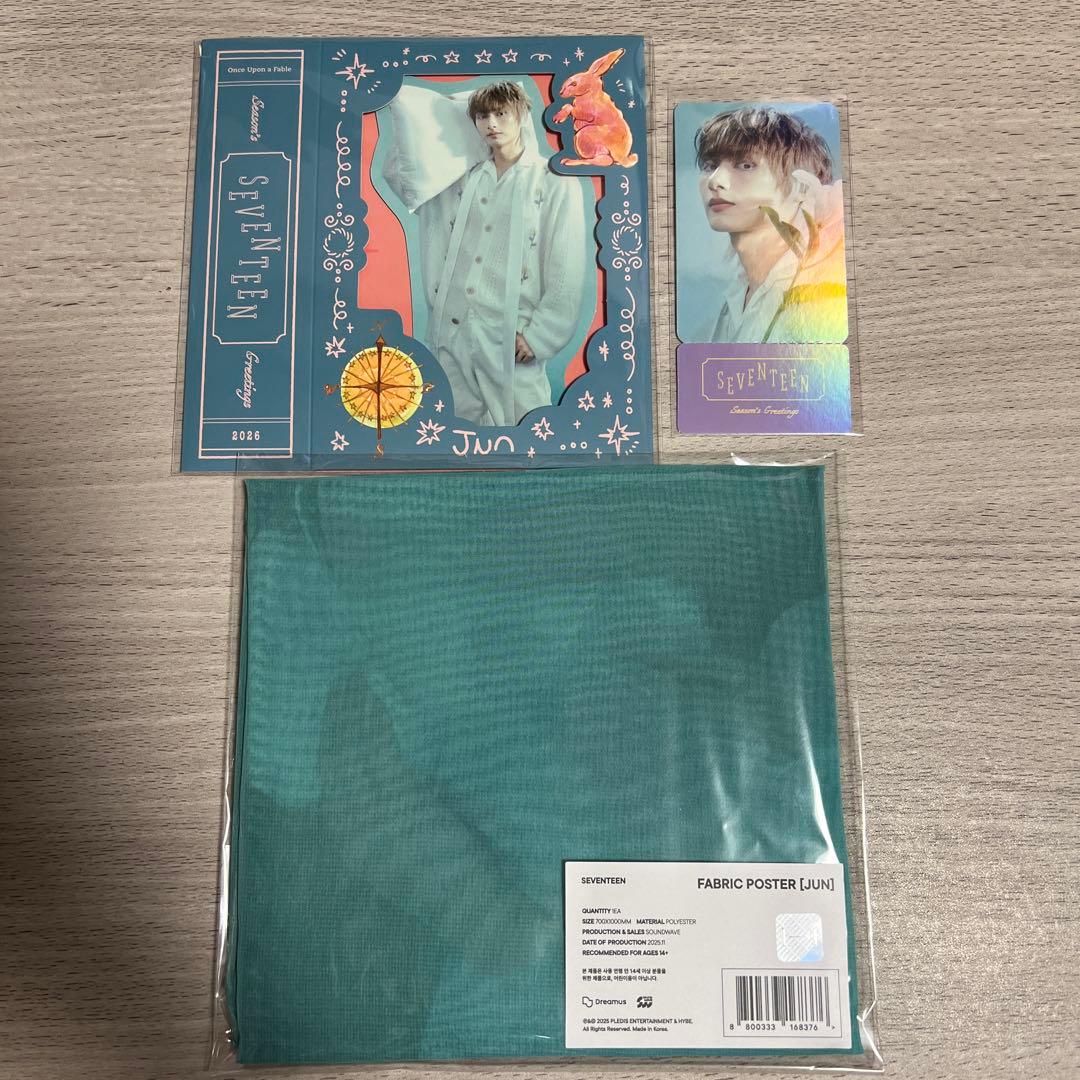 SEVENTEEN　ポップアップ　シーグリ　holiday ジュン