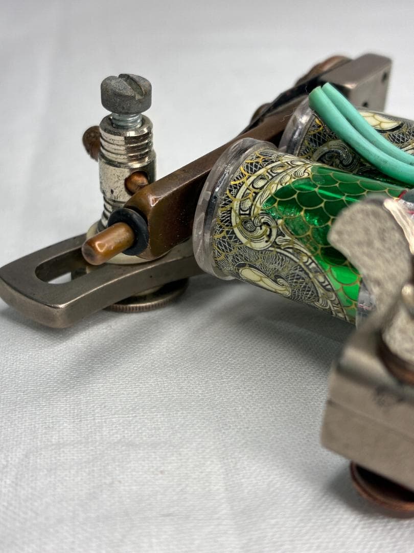 希少▪️タトゥーマシン　SSMFG　シルバー　tattooマシン　コイルマシン