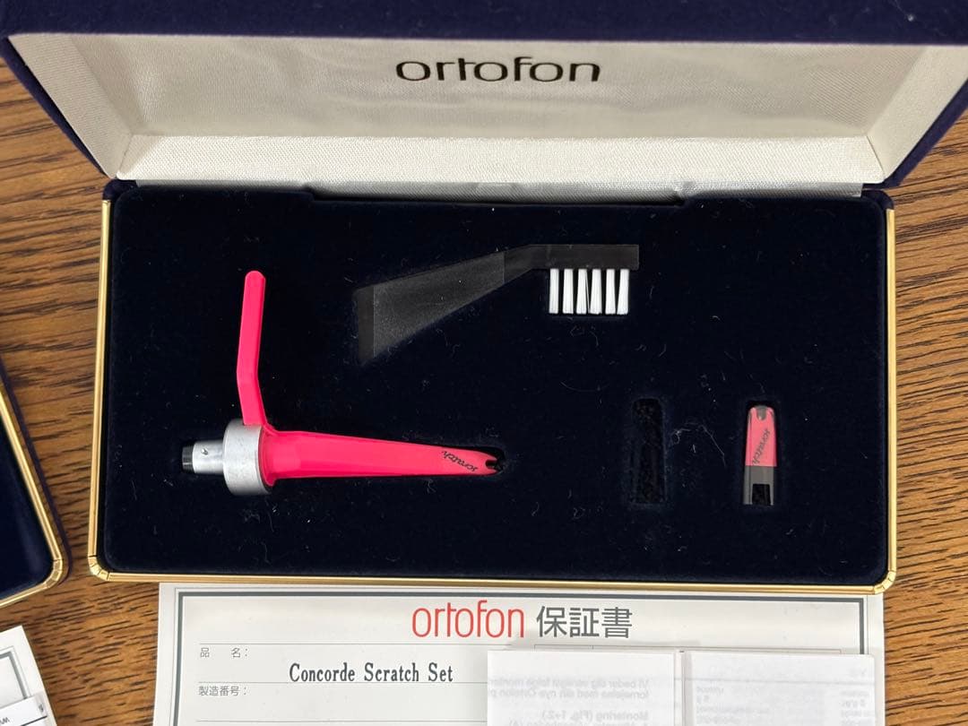 Ortofon SCRATCH Concorde オルトフォンコンコルド セット
