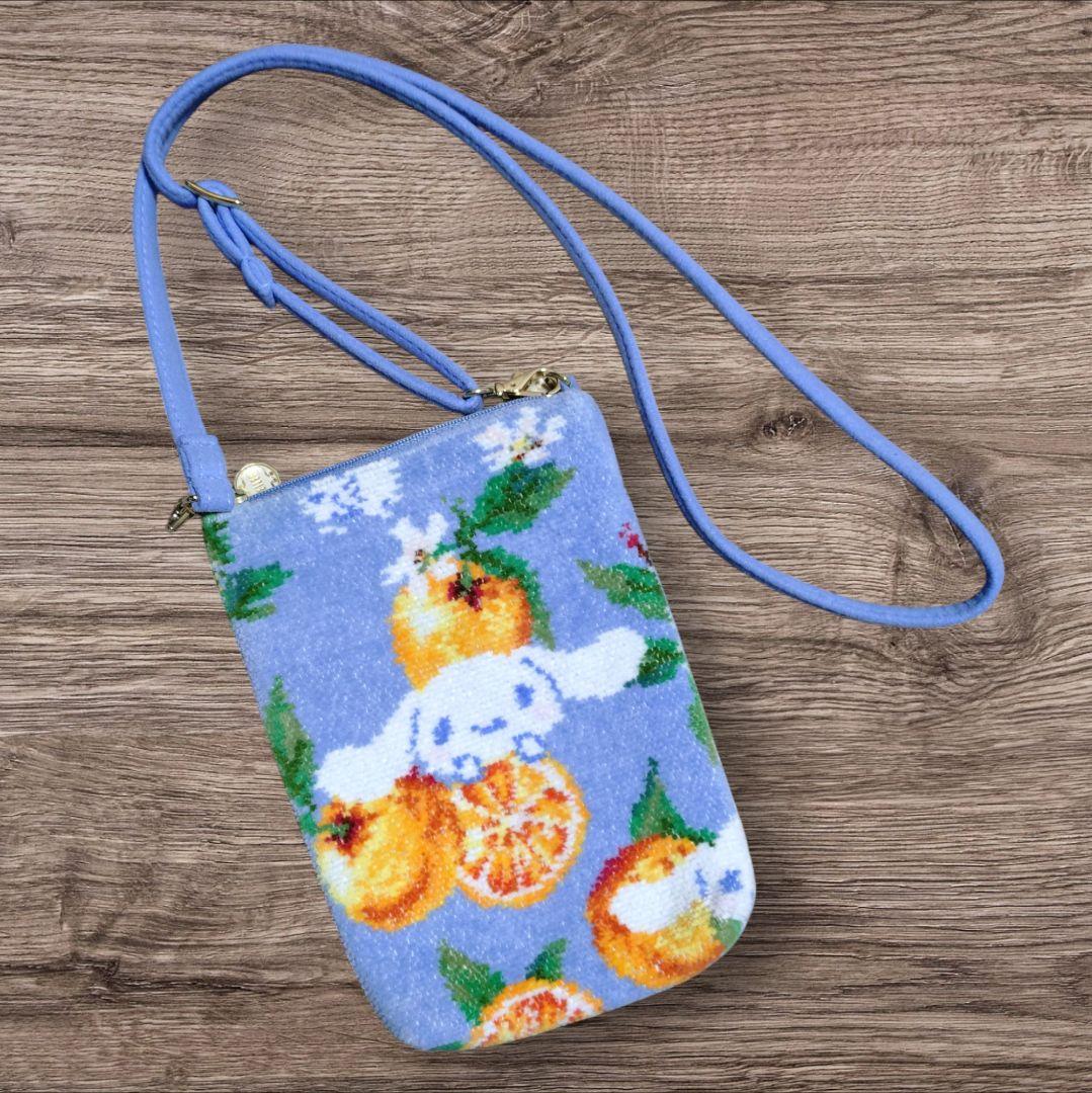 フェイラー　FEILER　サンリオ　シナモロール　スマホショルダー　SANRIO