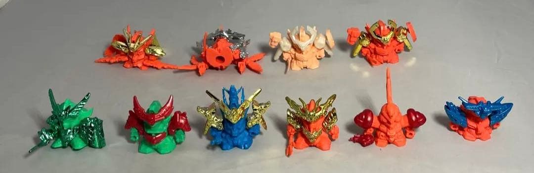 激レア　当時物　ガンダム　ガン消し　SDガンダム　ガシャポン戦士　10体セット