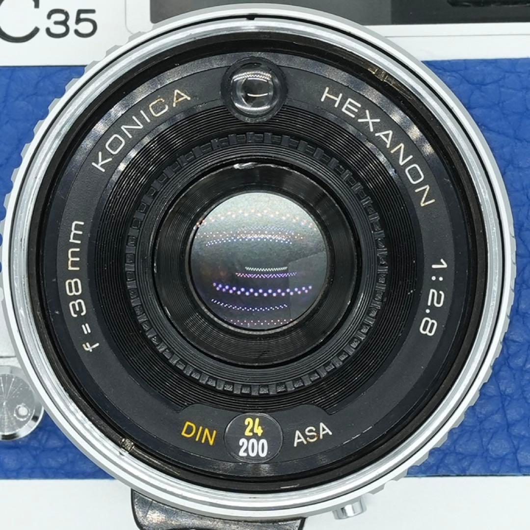 Konica C35 ブルー【整備済完動品】