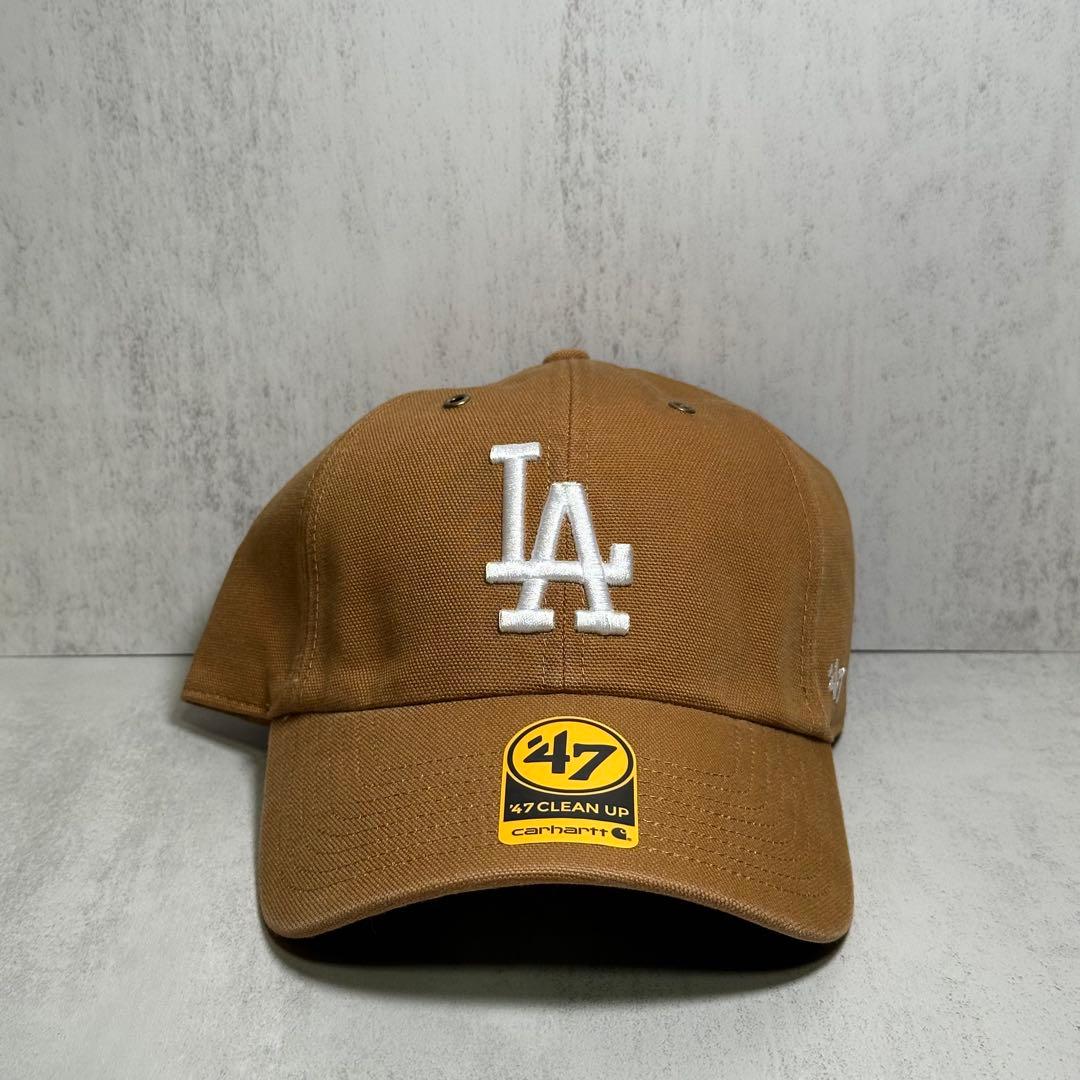 【海外限定モデル】 ドジャース 47brand× Carhart キャップ ③