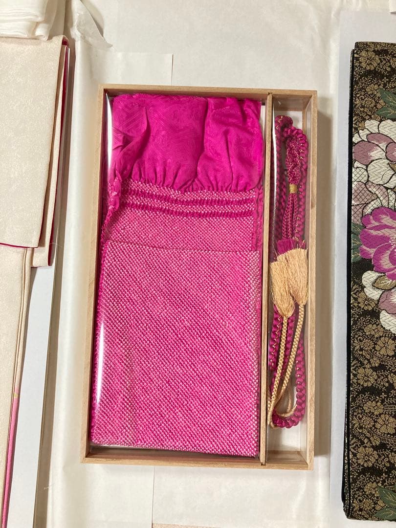 成人式用 振袖 一式セット　着物ハンガー付き