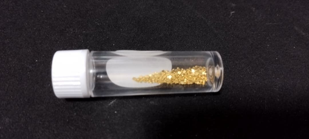 土肥金山 砂金採り体験 350粒