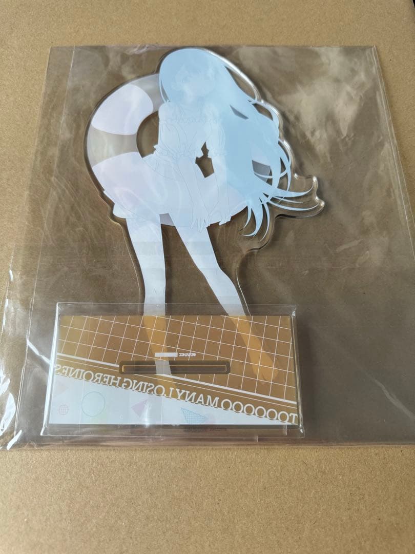 マケイン 負けヒロインが多すぎる! 抽選会A賞 特大アクリルフィギュア　温水佳樹