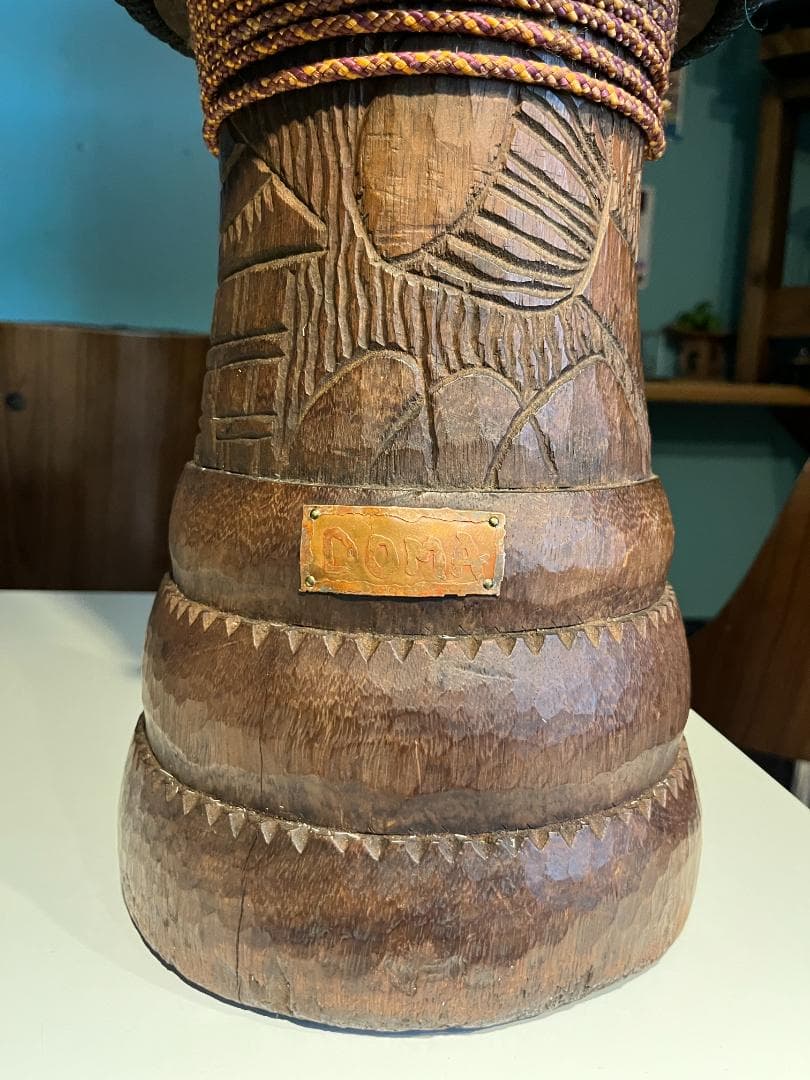 ジェンベ、ジャンベ、Djembe,DOMAカスタム、コートジボワール胴