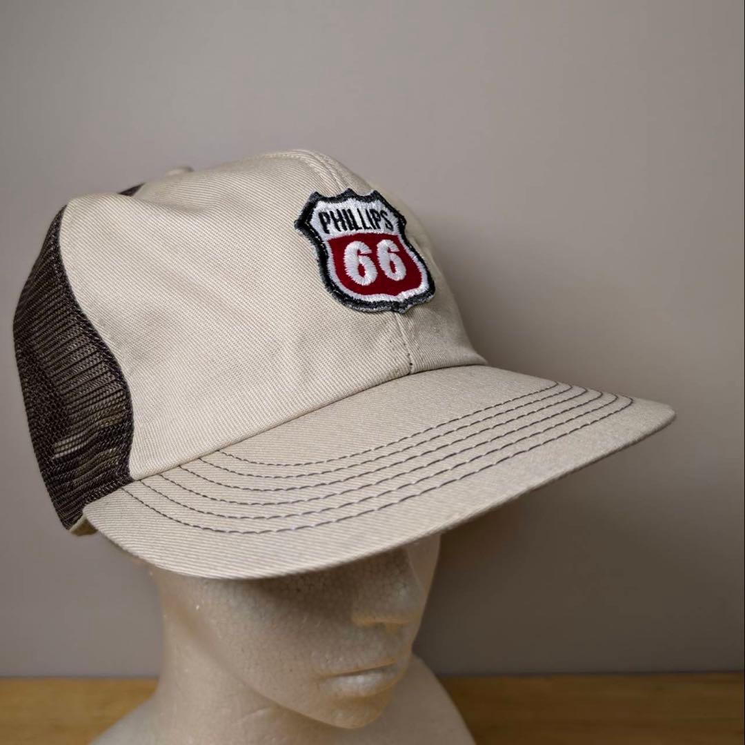 USA製70s PHILLIPS 66 キャップ 企業ロゴ