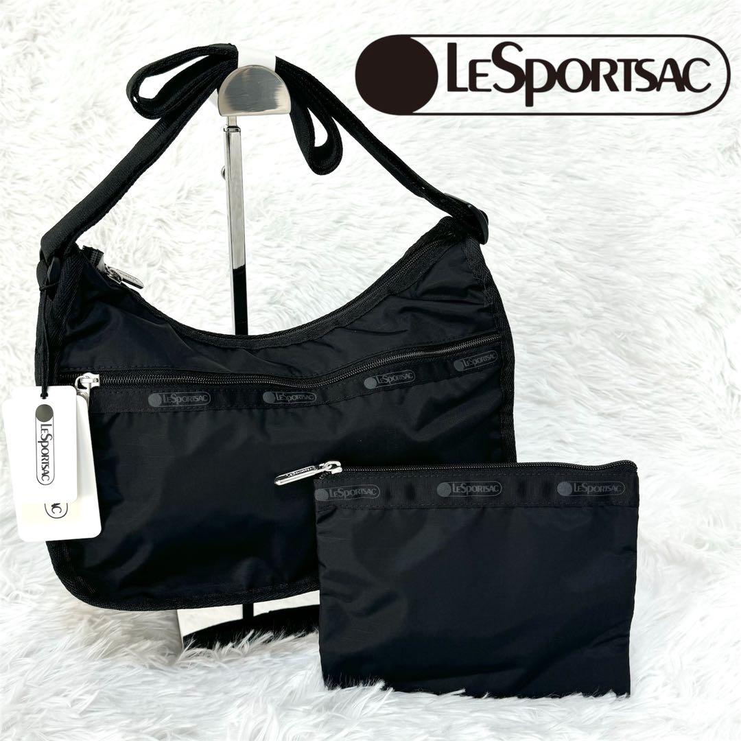 新品未使用 LeSportsac CLASSIC HOBO リサイクルドブラック