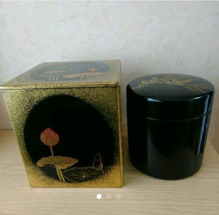 在庫処分 漆塗り 高級骨壺  黒色