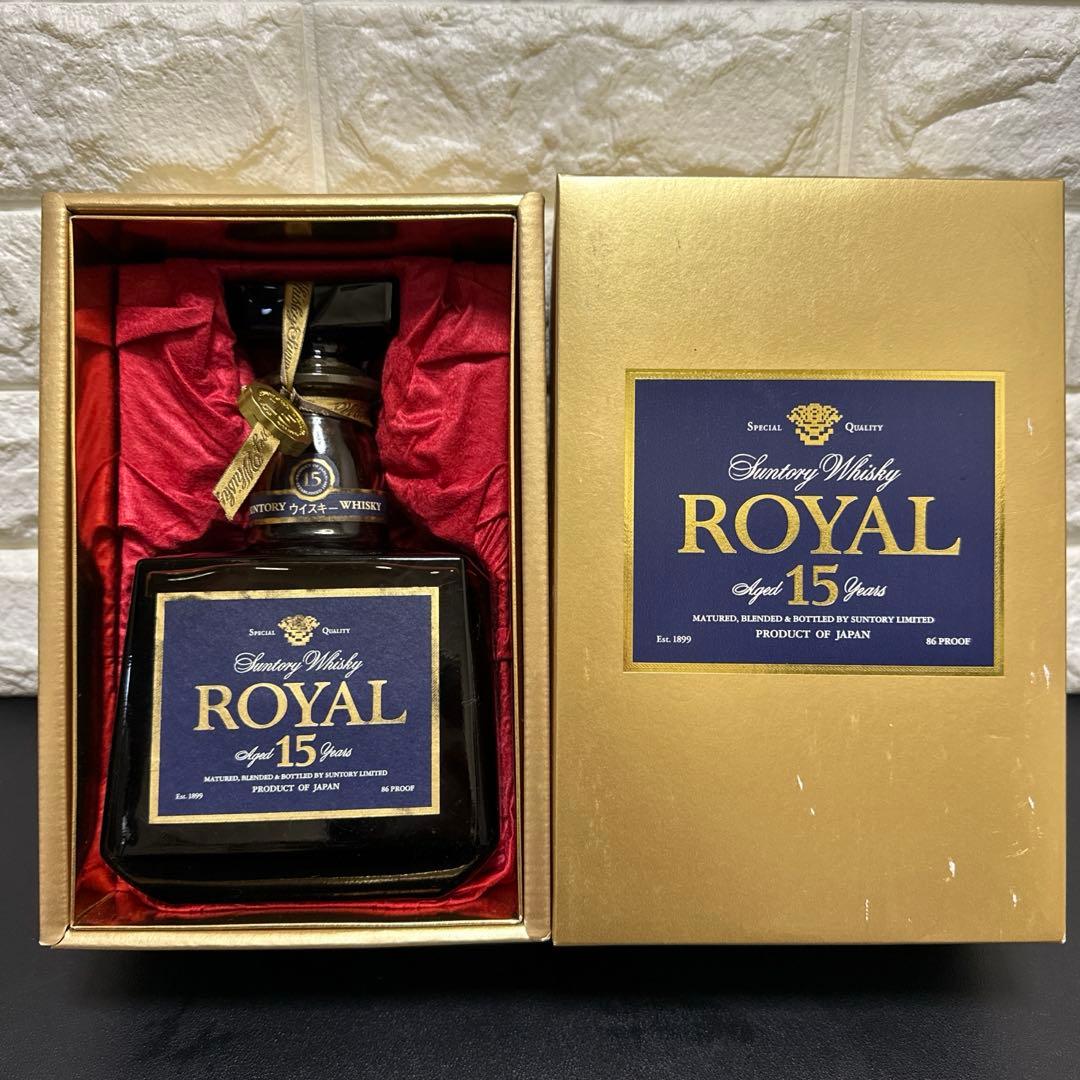 【未開栓】サントリー ウイスキー 15年 ブルーラベル 700ml