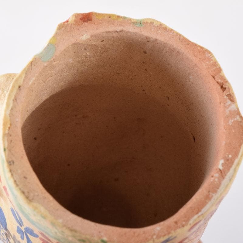 茶道具　竹斎造　色絵　乙御前香合　共布共箱　V　7476