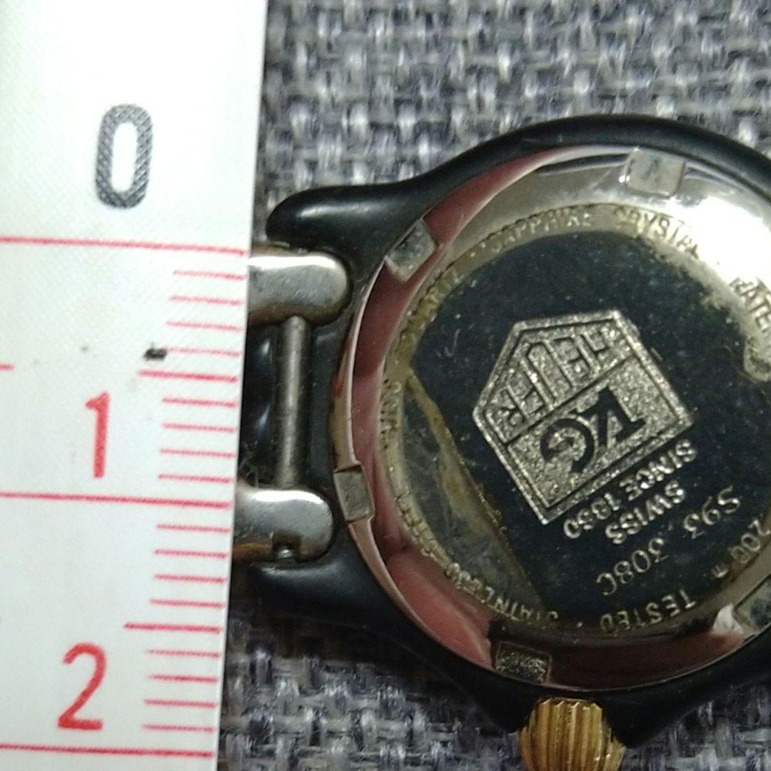 TAG Heuer、ゴールド ブラック レザーベルト時計です(๑•̀ㅂ•́)و✧