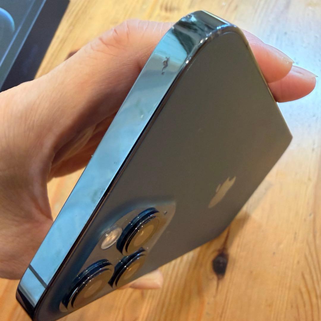 iPhone12ProMax128GB パシフィックブルーSIMフリー