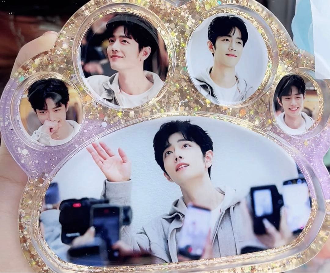 肖戦 新作 ジャンボ猫の肉球置物 4点セット❣️確認用❣️0112