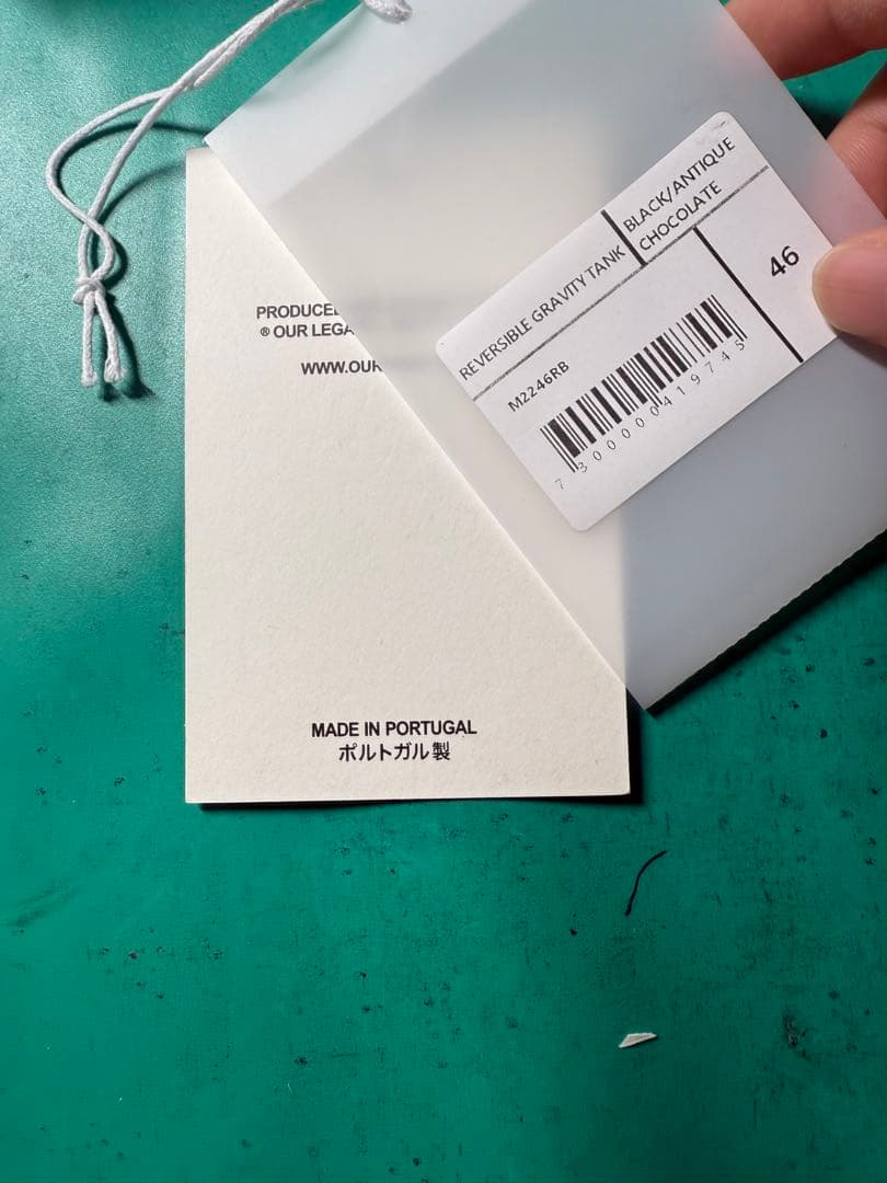 トップス Our Legacy REVERSIBLE GRAVITY TANK 46