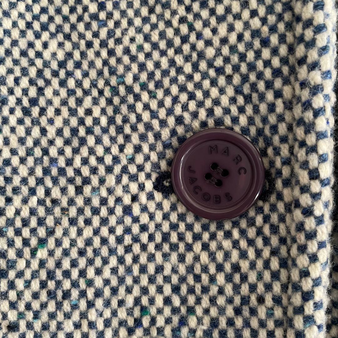 極美品　MARK JACOBSマークジェイコブス　毛100% ロングコート　M