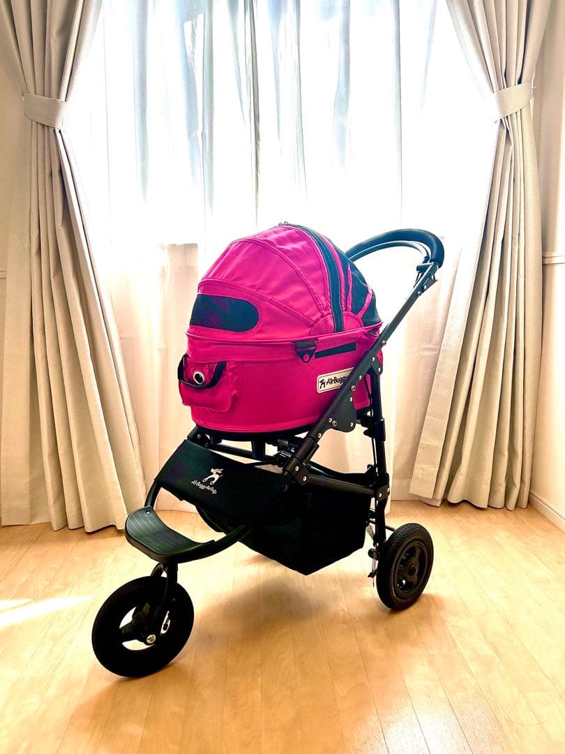 【極美品】AirBuggy ピンク ペットカート