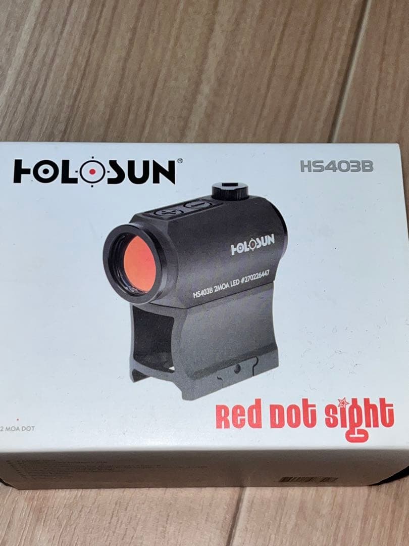 『実物』HOLOSUN HS403B レッドドットサイト　サバゲー