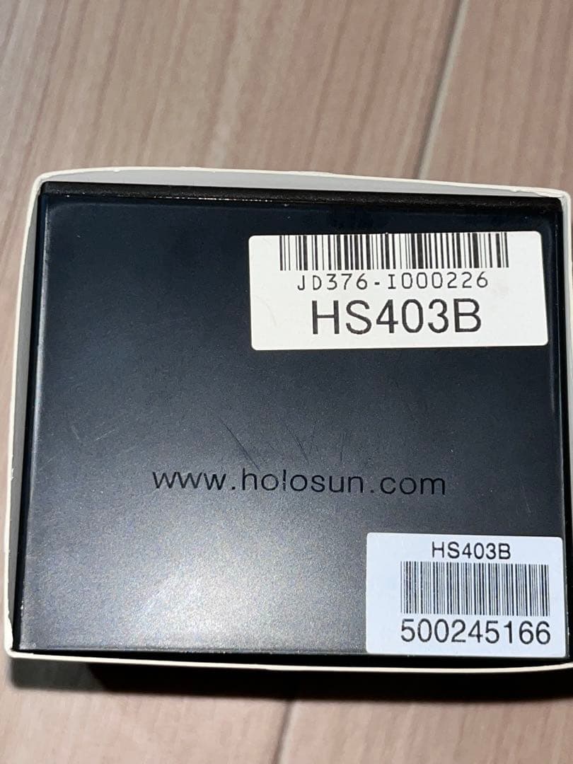 『実物』HOLOSUN HS403B レッドドットサイト　サバゲー
