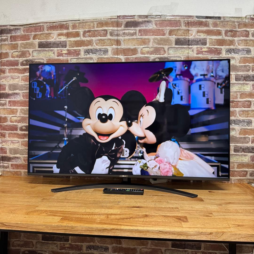 LG 55V型 4Kチューナー内蔵 液晶テレビ 55SM8100 動画アプリ搭載